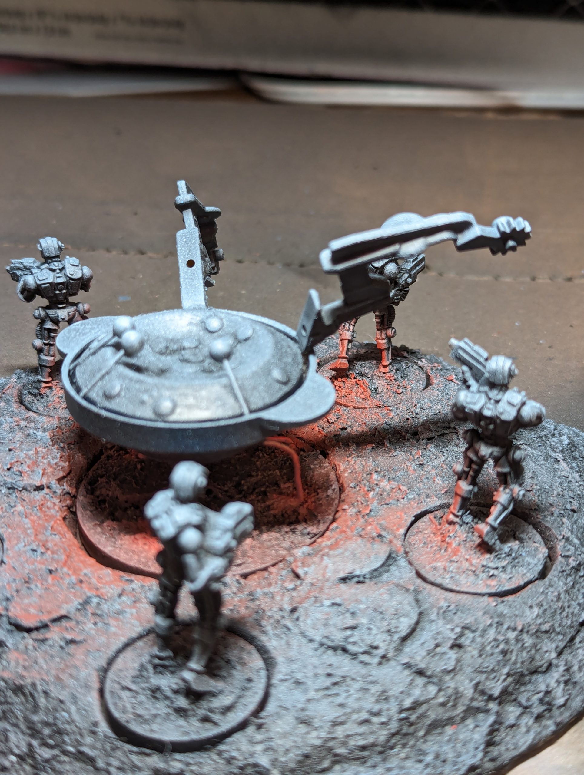 Robot OSL practice and first diorama